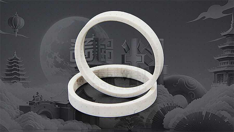 工程氟塑料制品导向环高温导向密封环 工程氟塑料制品导向环高温导向密封环